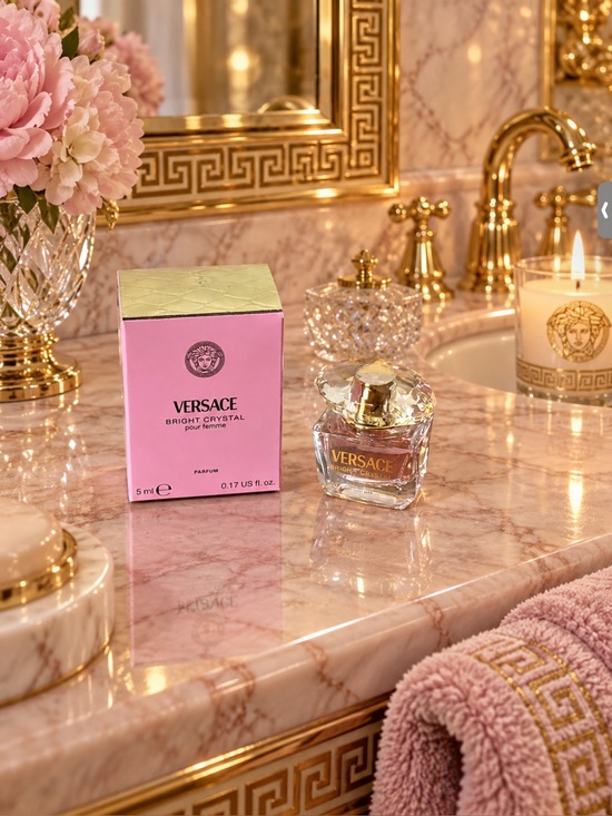 Versace Accessories - Versace Bright Crystal Parfum,NIB